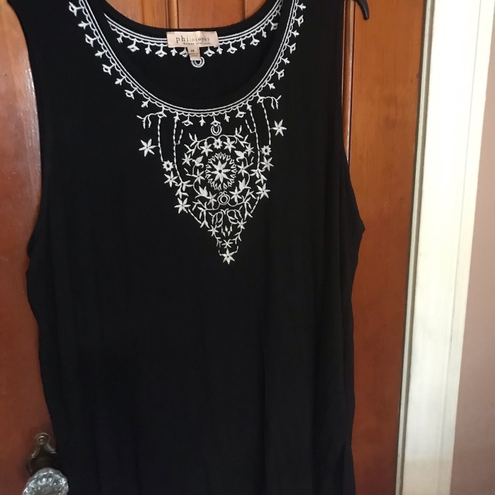Black & white shirt